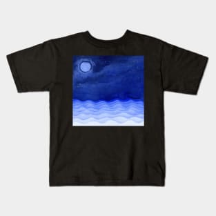 Night Ocean Kids T-Shirt